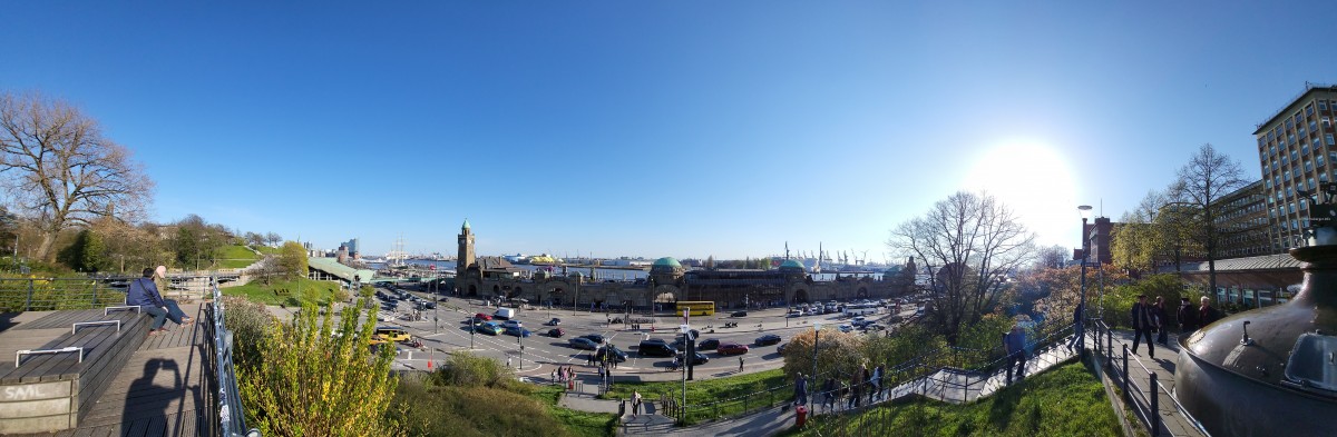 Blick über den Tourismus Hafen