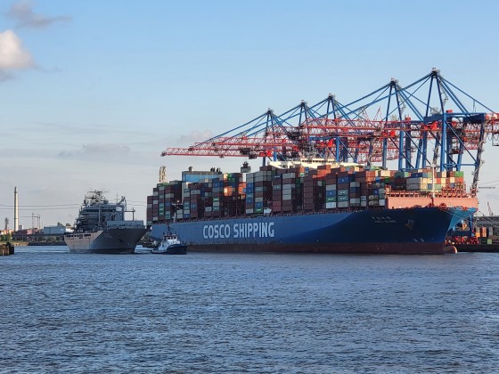 Größtes Containerschiff der Welt