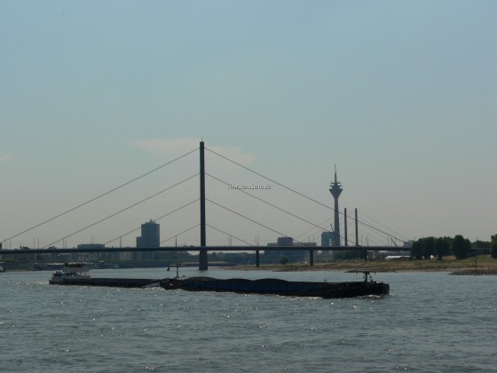 Blick auf Düsseldorf